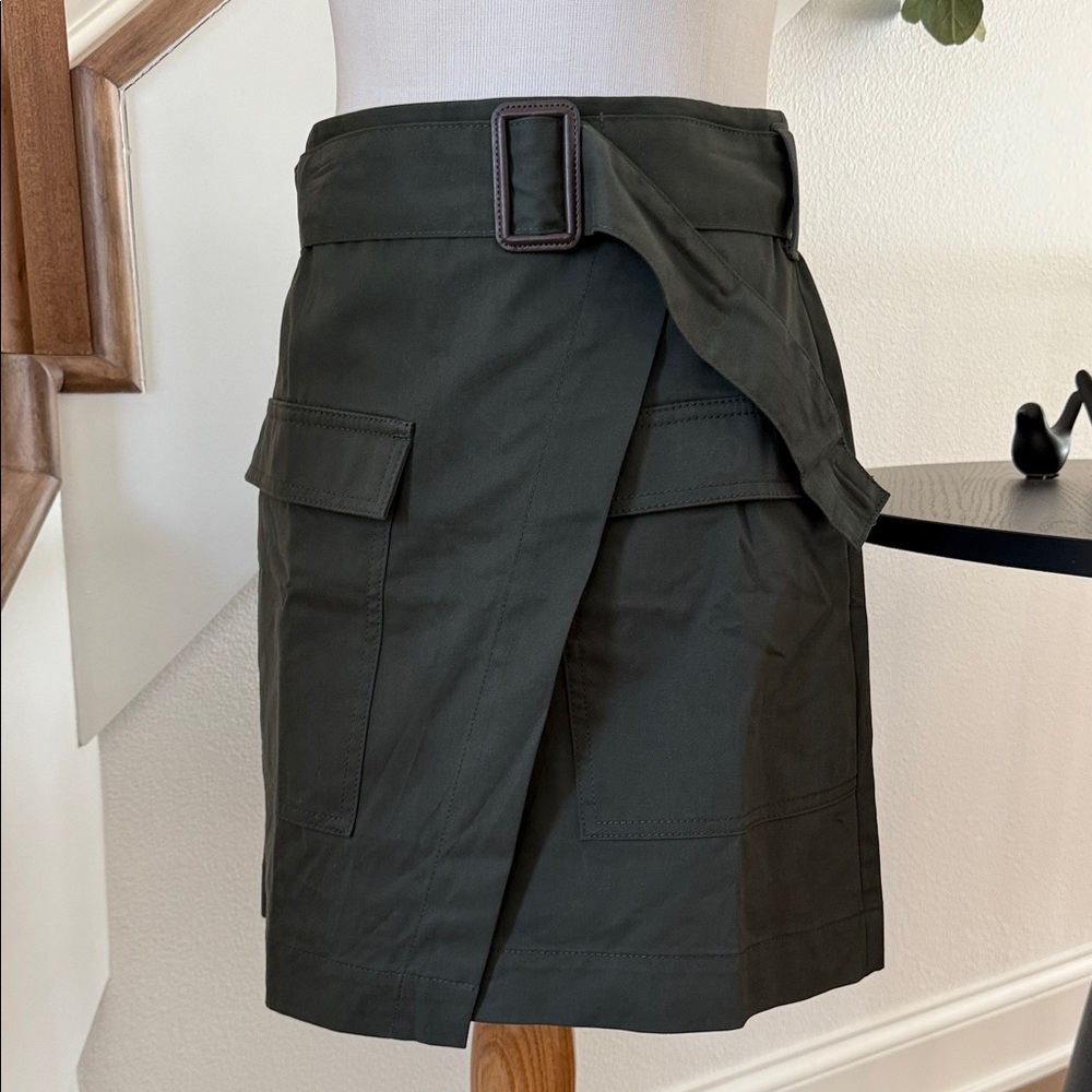 Banana Republic Utility Wrap Skirt NWT Size 0